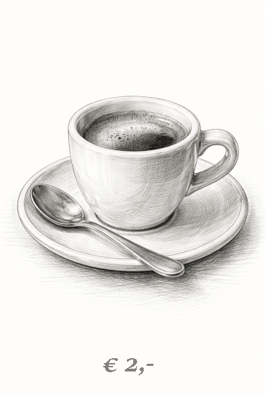 Zeichnung eines Expressos